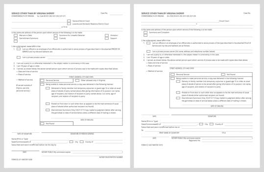 servemanager virginia affidavits