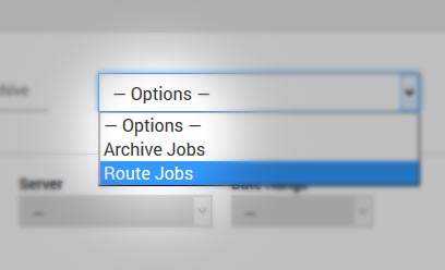 Option: Route Jobs