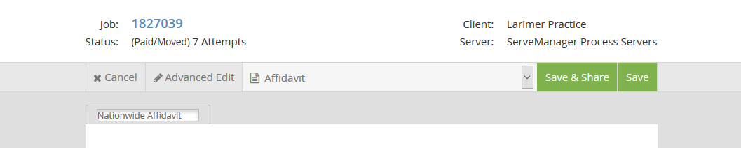 Save and Share Button