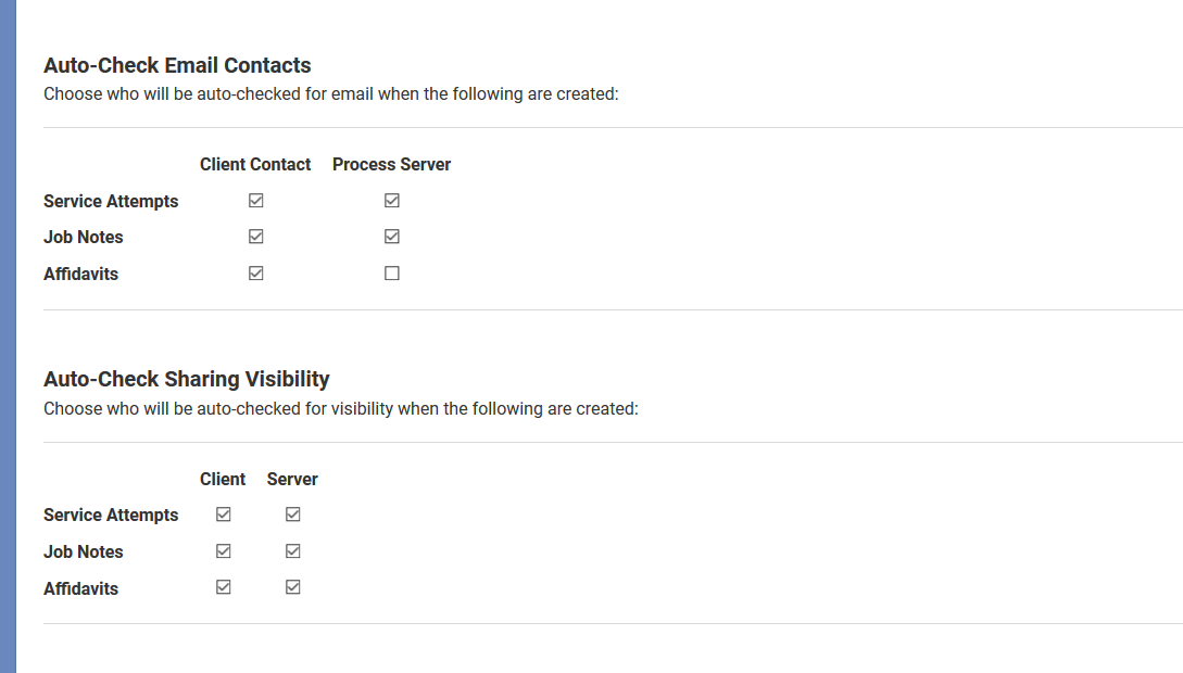 Save and Share Settings
