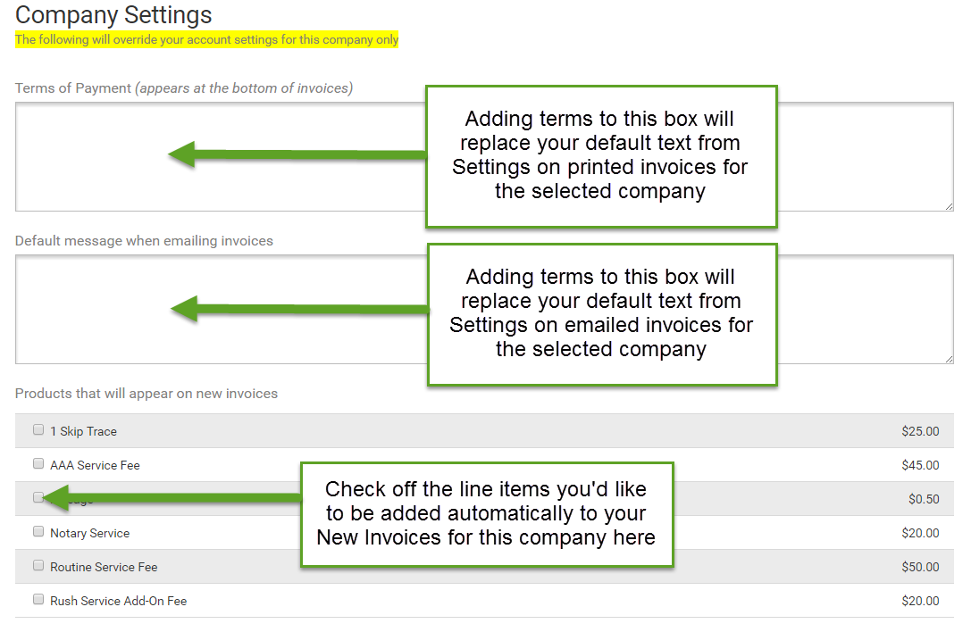 CompanyProductsandTerms